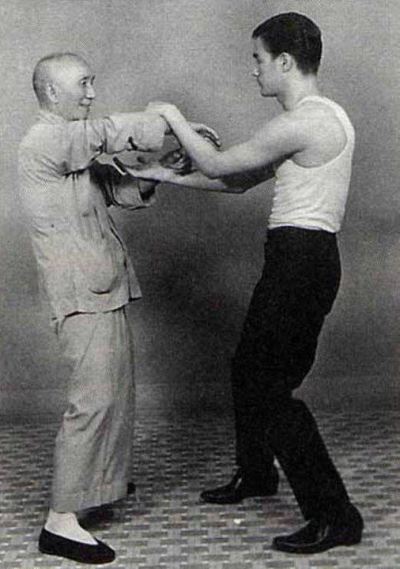 Ip Chun et Bruce Lee