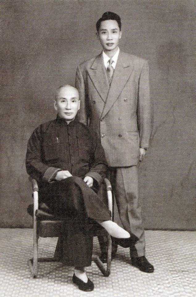 Ip Man and Ip Ching in the 1950's