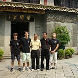 ip ching sam kwok and students in foshan